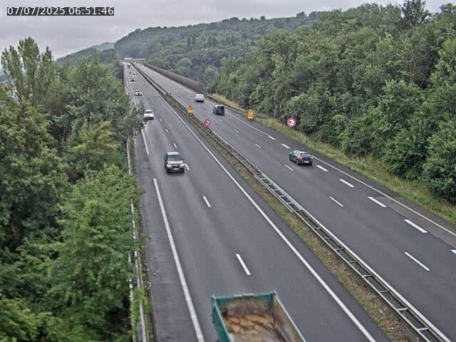 Caméra autoroute France - A30, Hayange direction Metz