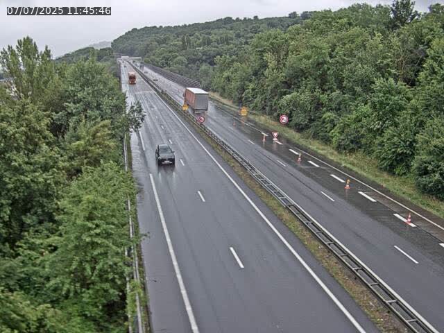 Caméra autoroute France - A30, Hayange direction Metz