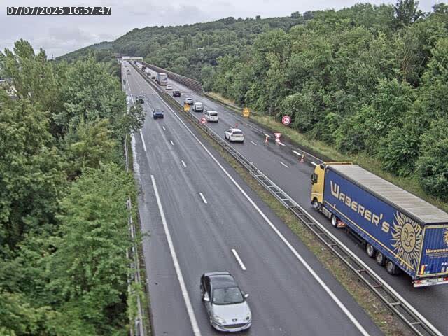 Caméra autoroute France - A30, Hayange direction Metz