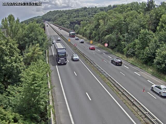 Caméra autoroute France - A30, Hayange direction Metz