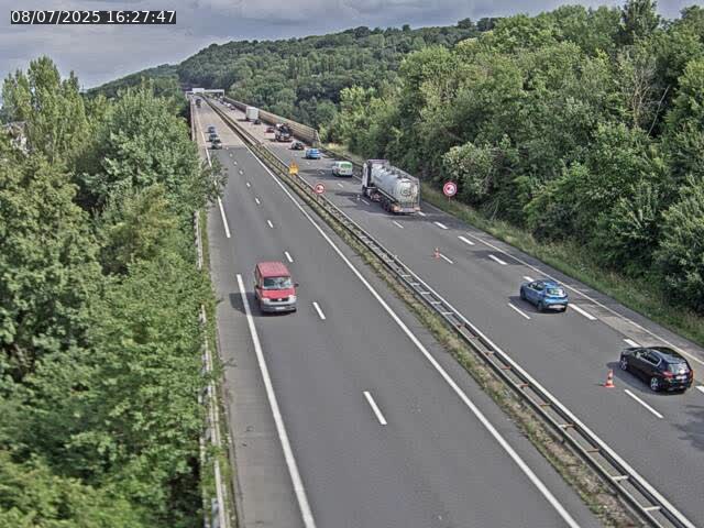 Caméra autoroute France - A30, Hayange direction Metz