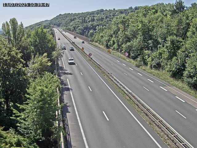 Caméra autoroute France - A30, Hayange direction Metz
