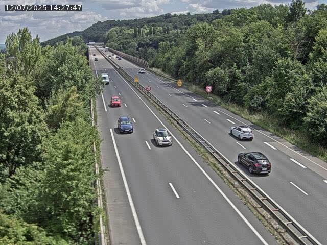 Caméra autoroute France - A30, Hayange direction Metz