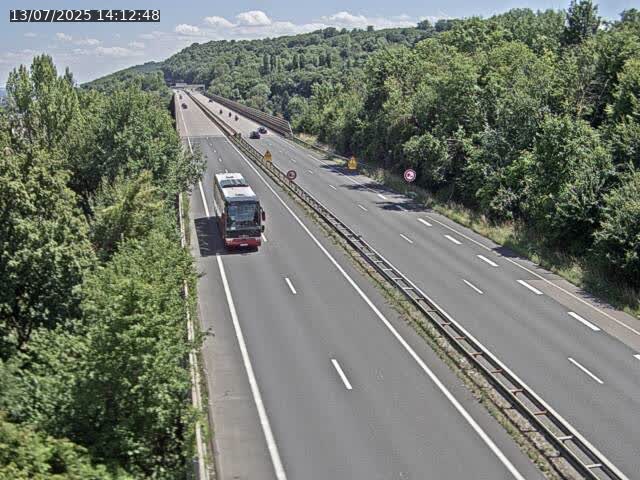 Caméra autoroute France - A30, Hayange direction Metz