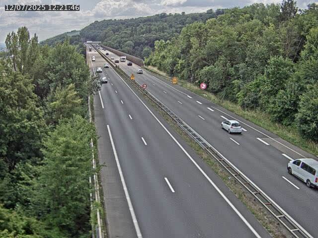 Caméra autoroute France - A30, Hayange direction Metz