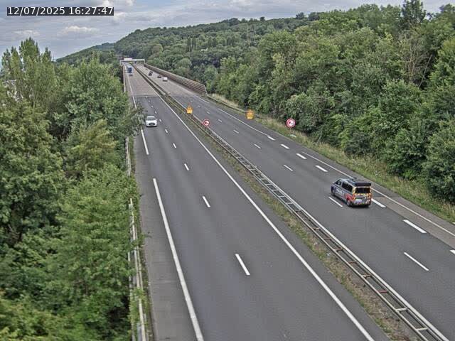 Caméra autoroute France - A30, Hayange direction Metz