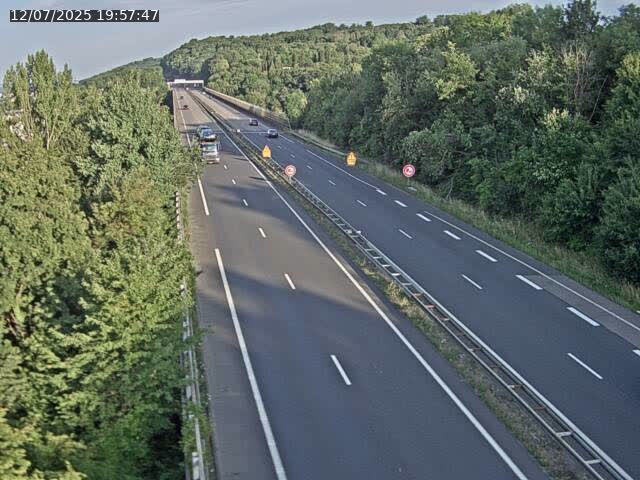 Caméra autoroute France - A30, Hayange direction Metz