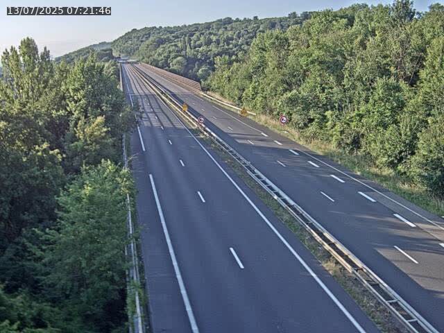 Caméra autoroute France - A30, Hayange direction Metz