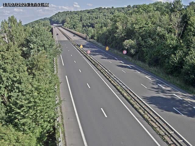 Caméra autoroute France - A30, Hayange direction Metz