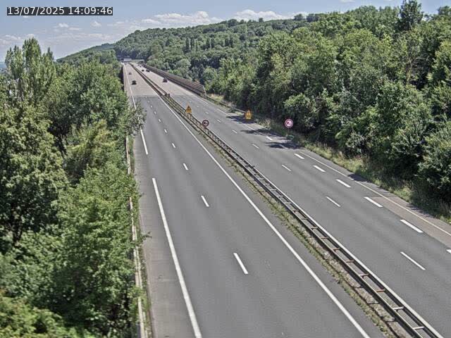 Caméra autoroute France - A30, Hayange direction Metz