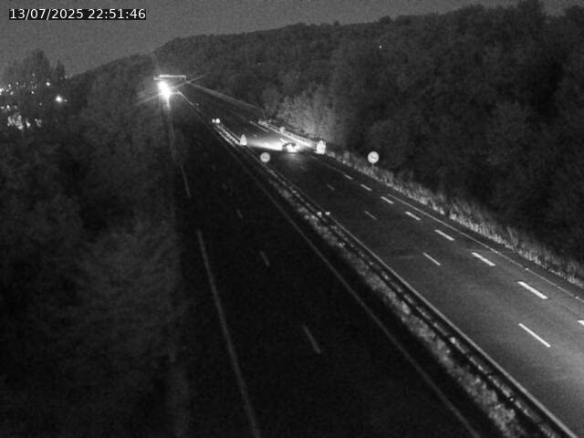 Caméra autoroute France - A30, Hayange direction Metz