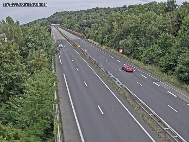 Caméra autoroute France - A30, Hayange direction Metz