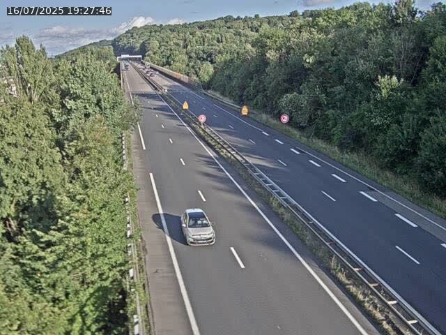 Caméra autoroute France - A30, Hayange direction Metz