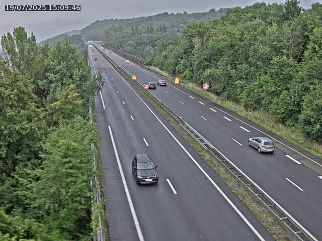 Caméra autoroute France - A30, Hayange direction Metz