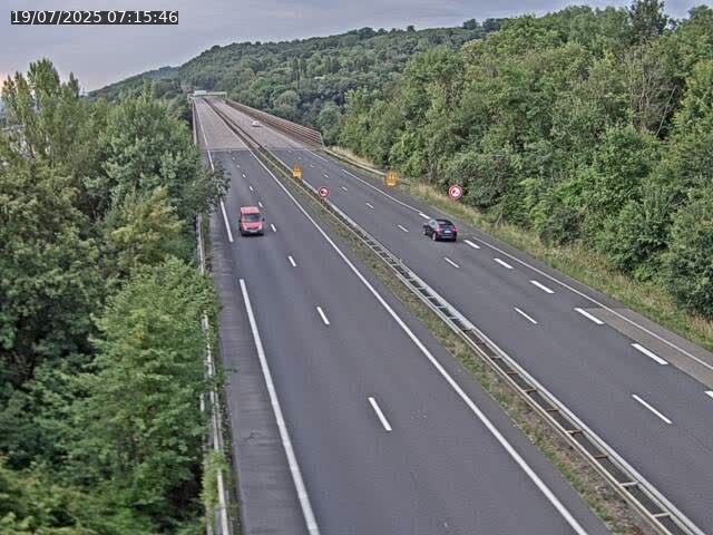 Caméra autoroute France - A30, Hayange direction Metz