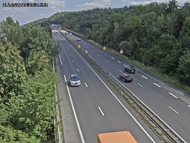 Caméra autoroute France - A30, Hayange direction Metz