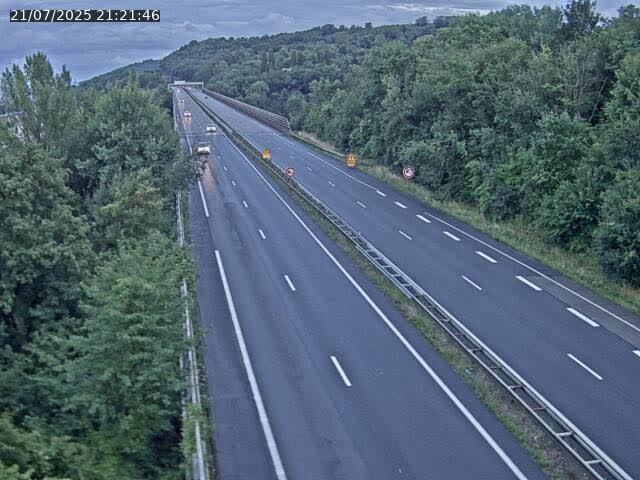 Caméra autoroute France - A30, Hayange direction Metz