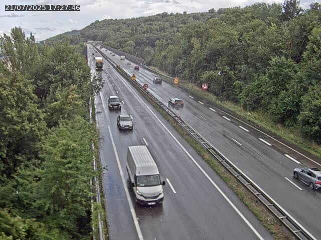 Caméra autoroute France - A30, Hayange direction Metz