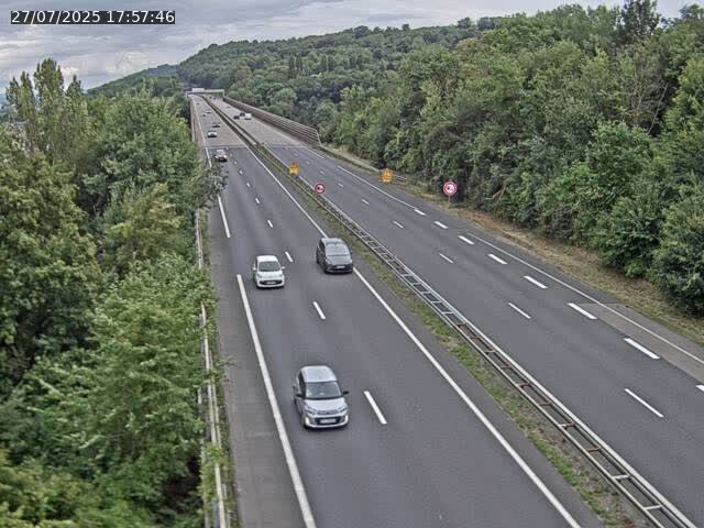 Caméra autoroute France - A30, Hayange direction Metz