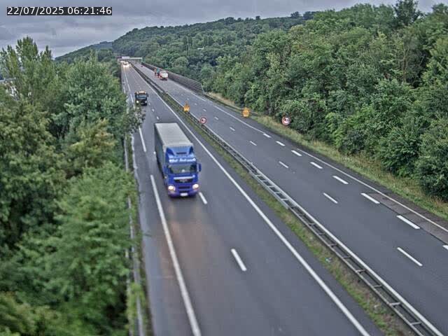 Caméra autoroute France - A30, Hayange direction Metz