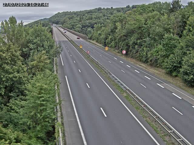 Caméra autoroute France - A30, Hayange direction Metz