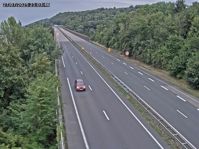 Caméra autoroute France - A30, Hayange direction Metz