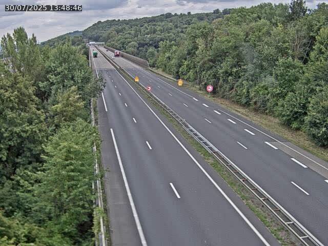 Caméra autoroute France - A30, Hayange direction Metz