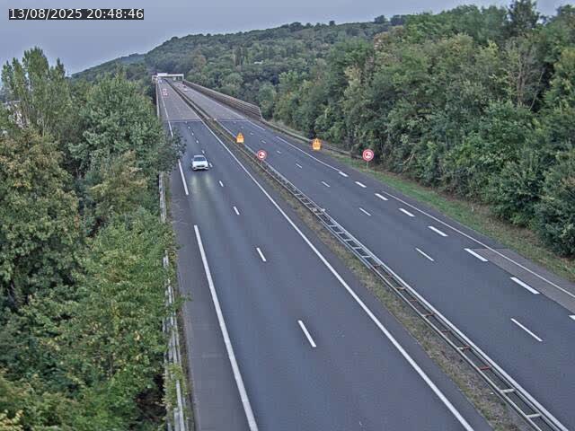 Caméra autoroute France - A30, Hayange direction Metz