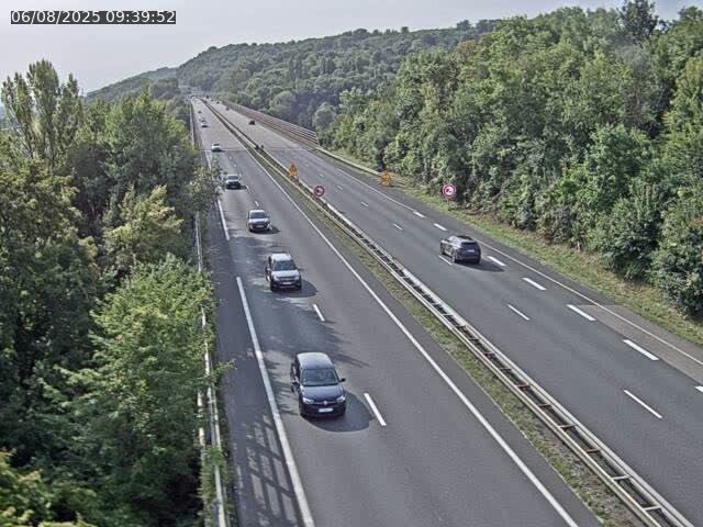 Caméra autoroute France - A30, Hayange direction Metz