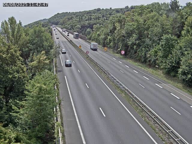 Caméra autoroute France - A30, Hayange direction Metz