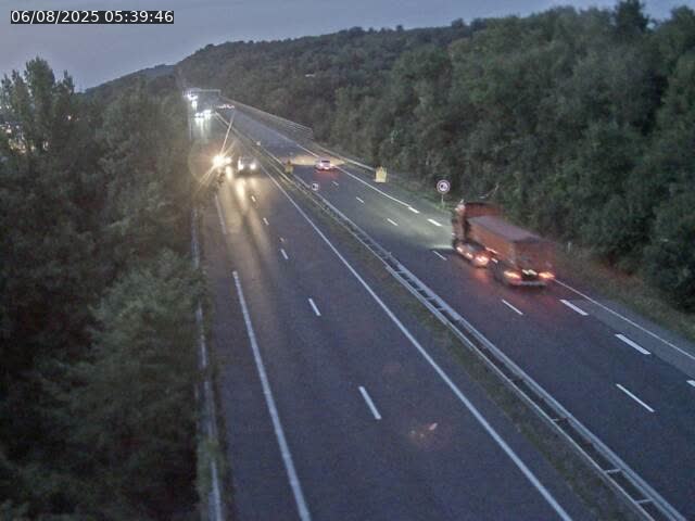 Caméra autoroute France - A30, Hayange direction Metz