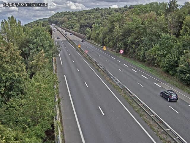 Caméra autoroute France - A30, Hayange direction Metz