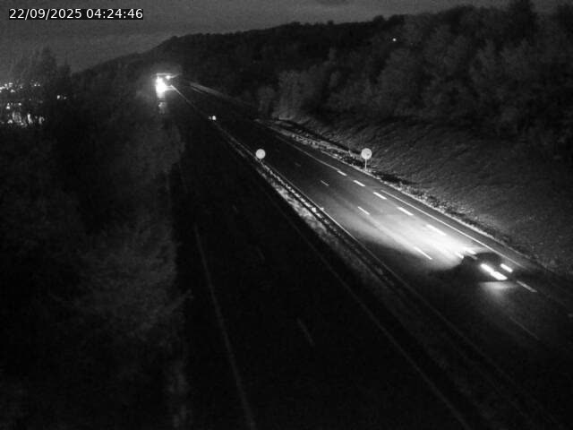 Caméra autoroute France - A30, Hayange direction Metz
