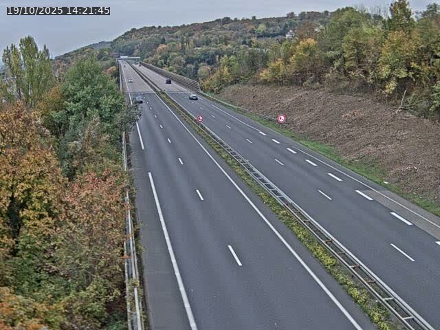 <h2>Caméra autoroute France - A30, Hayange direction Metz</h2>