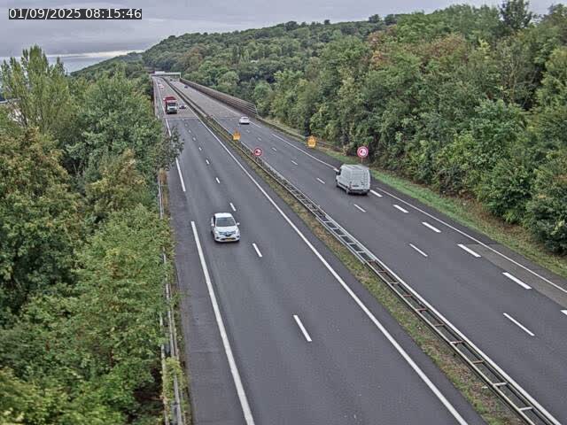 <h2>Caméra autoroute France - A30, Hayange direction Metz</h2>