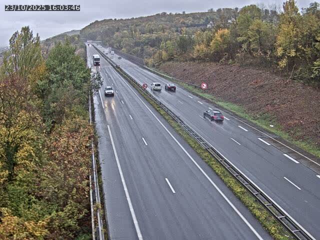 <h2>Caméra autoroute France - A30, Hayange direction Metz</h2>