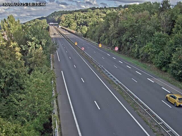 <h2>Caméra autoroute France - A30, Hayange direction Metz</h2>