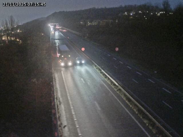 <h2>Caméra autoroute France - A30, Hayange direction Metz</h2>