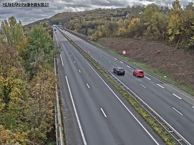 <h2>Caméra autoroute France - A30, Hayange direction Metz</h2>