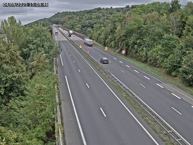 <h2>Caméra autoroute France - A30, Hayange direction Metz</h2>