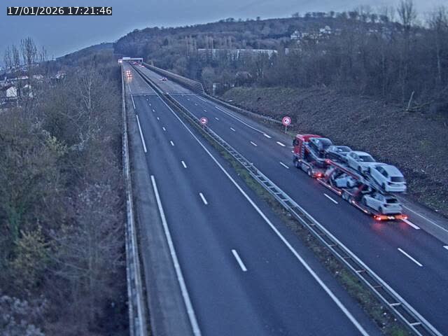 Caméra autoroute France - A30, Hayange direction Metz