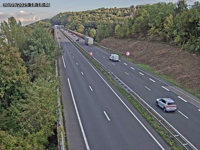 <h2>Caméra autoroute France - A30, Hayange direction Metz</h2>