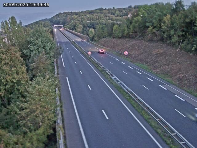 <h2>Caméra autoroute France - A30, Hayange direction Metz</h2>