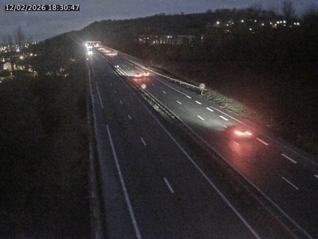 <h2>Caméra autoroute France - A30, Hayange direction Metz</h2>