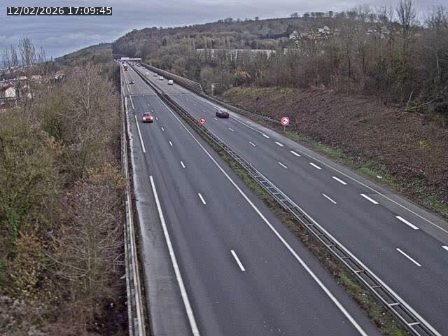 <h2>Caméra autoroute France - A30, Hayange direction Metz</h2>