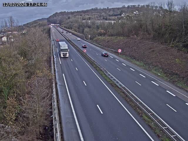 <h2>Caméra autoroute France - A30, Hayange direction Metz</h2>