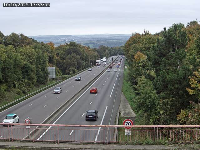 <h2>Caméra autoroute France - A33, Houdemont direction Lunéville</h2>