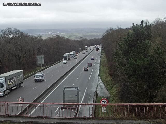 Caméra autoroute France - A33, Houdemont direction Lunéville