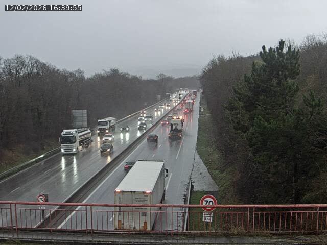 Caméra autoroute France - A33, Houdemont direction Lunéville