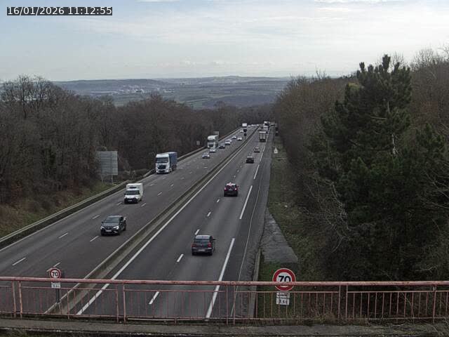 <h2>Caméra autoroute France - A33, Houdemont direction Lunéville</h2>